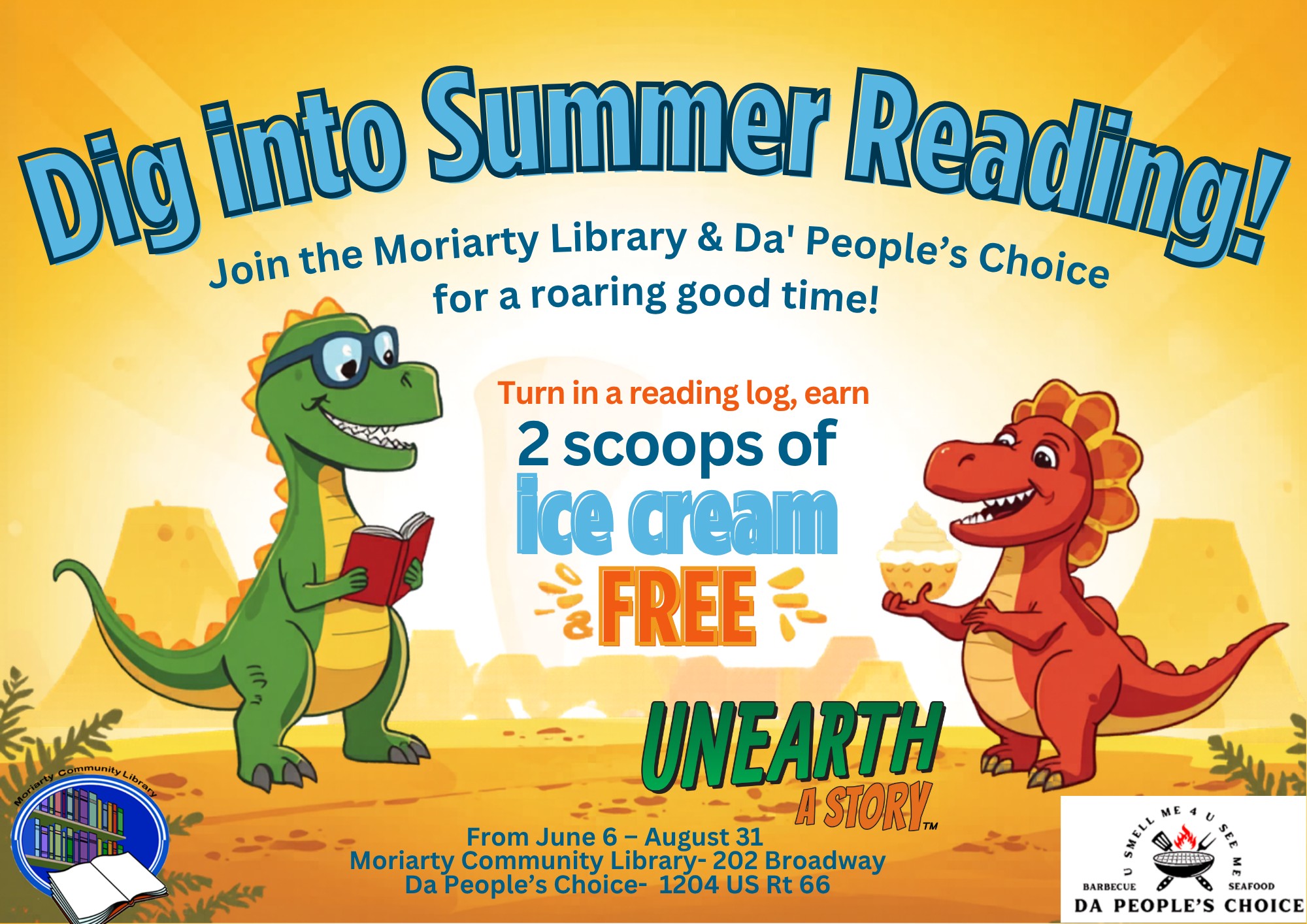 DIG INTO SUMMER READING  image